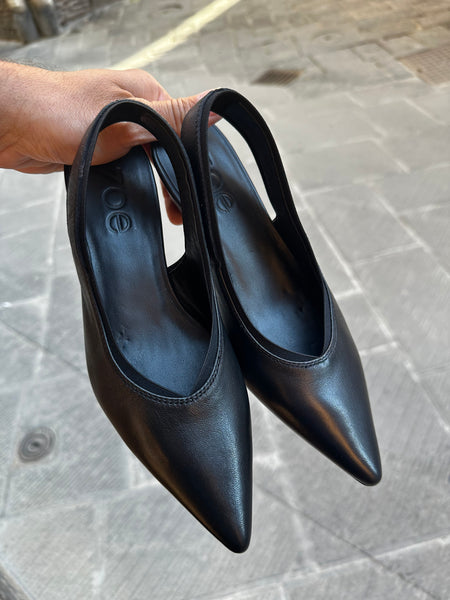 Decollete' scarpe donna tango tacco 4 cm in vera pelle Made in italy