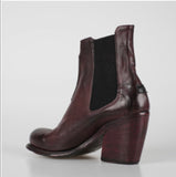 Chelsea Boots Stivaletti alla caviglia LE RUE MARCEL  in vera pelle lavata Made in Italy