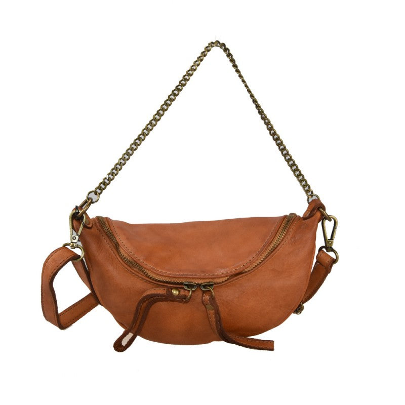 Marsupio pelle vintage top