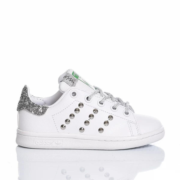 Adidas Stan Smith Junior Silvery