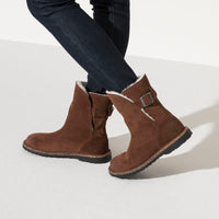 Birkenstock Uppsala pelliccia di agnello stivaletto donna 1021098 1023729