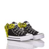 CONVERSE JUNIOR PLATFORM YELLOW BANDANA