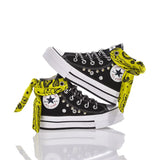CONVERSE JUNIOR PLATFORM YELLOW BANDANA