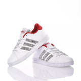 Adidas Junior Red & Silver