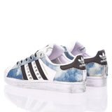 Adidas Superstar Indigo Bleached