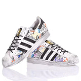 Adidas Superstar Destroyed Graffiti