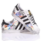 Adidas Superstar Destroyed Graffiti