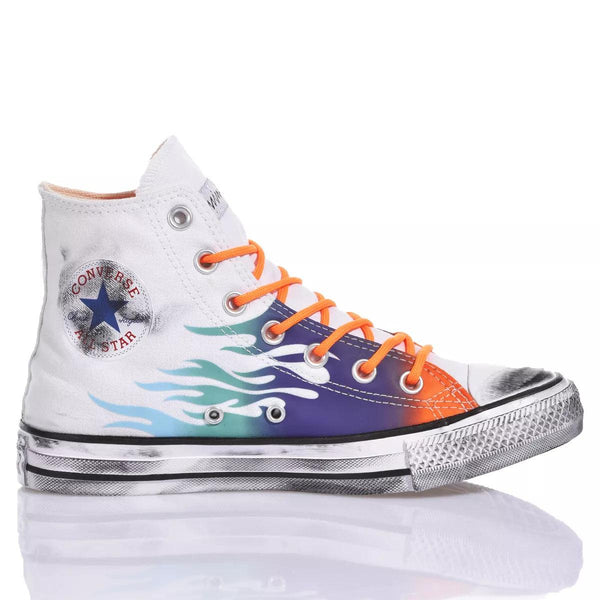 Converse Vintage White Flame