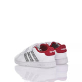 Adidas Baby Red & Silver