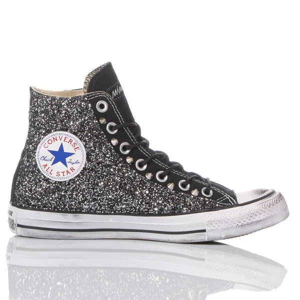 Converse Glitter Black