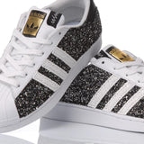 Adidas Superstar Glitter Black