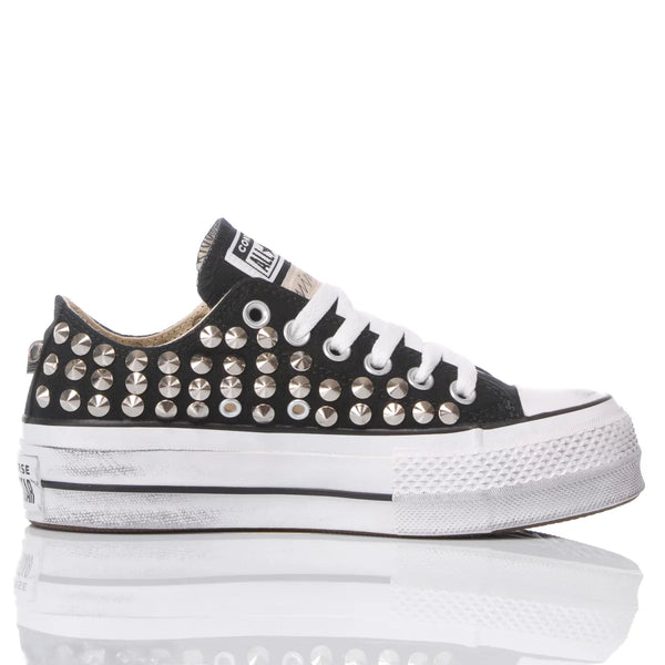 Converse Platform Ox Borchie Nera