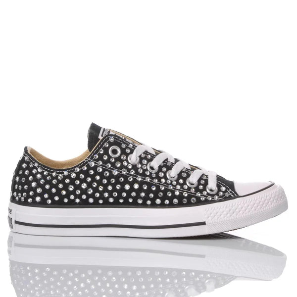 Converse Swarovski Black Ox