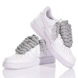 Nike Air Force 1 Boom Laces Grey