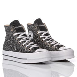 Converse Platform Glitter Nero