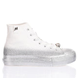 Mimanera Airlines Platform Silver Glittery