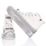 Mimanera Airlines Platform Silver Glittery