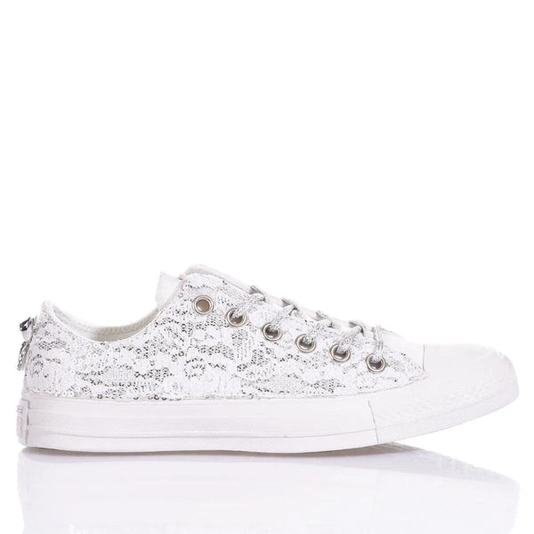 Converse Ox Glamour White