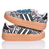 Adidas Bold Zebra Teal