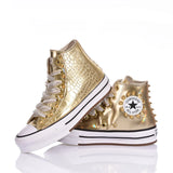 Converse Junior Croco Gold