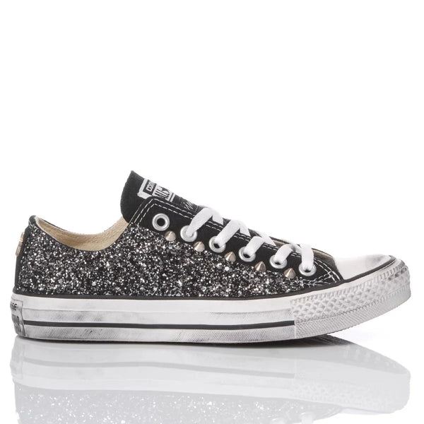 Converse Glitter Black Ox
