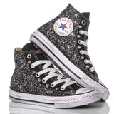 Converse Junior Glitter Black