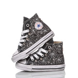 Converse Baby Glitter Black