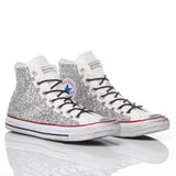 Converse Glitter Silver
