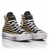 Converse Platform Nera Borchie Oro