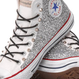 Converse Glitter Silver