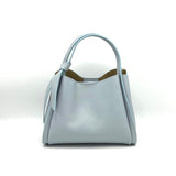 Pienza – Italian Leather Tote Handbag – Olive Green