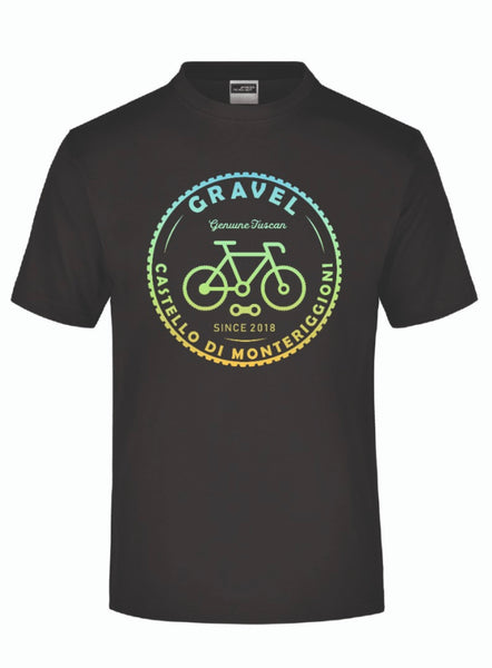 T-shirt Gravel Castello di Monteriggioni 2023 cotone