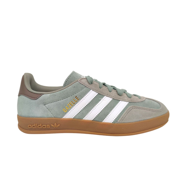Scarpe Gazelle Indoor Silver/Silver Green/Footwear White