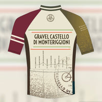 Maglia ciclismo ufficiale GRAVEL CASTELLO DI MONTERIGGIONI  2024