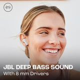 Jbl Auricolari Wave Beam In-Ear Ip54 Cuffie Bluetooth Senza Filo Wireless White