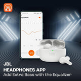 Jbl Auricolari Wave Beam In-Ear Ip54 Cuffie Bluetooth Senza Filo Wireless White