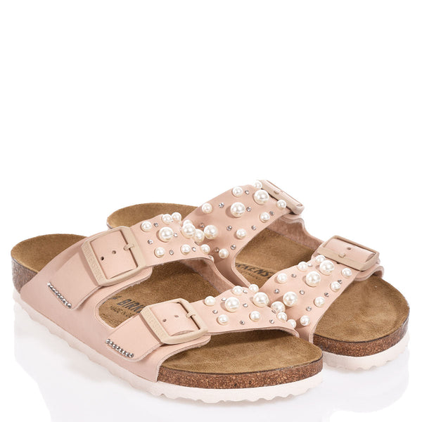 Birkenstock Arizona Nude Pearls