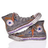 Converse Grey Written