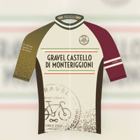 Maglia ciclismo ufficiale GRAVEL CASTELLO DI MONTERIGGIONI  2024