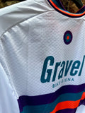 Maglia ciclismo ufficiale manica corta Gravel Bike Siena "White"