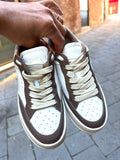 Sneakers ZETA SHOES in vera pelle maculato cavallino made in italy