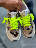 Sneakers DIVINE FOLLIE in vera pelle made in italy GIALLO