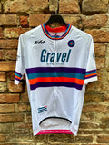 Maglia ciclismo ufficiale manica corta Gravel Bike Siena "White"