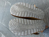 Sabot A.S 98 B67001 TIGER sandali donna in vera pelle cuoio