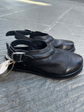 Sabot A.S 98 B60003 NERO sandali donna in vera pelle NERO