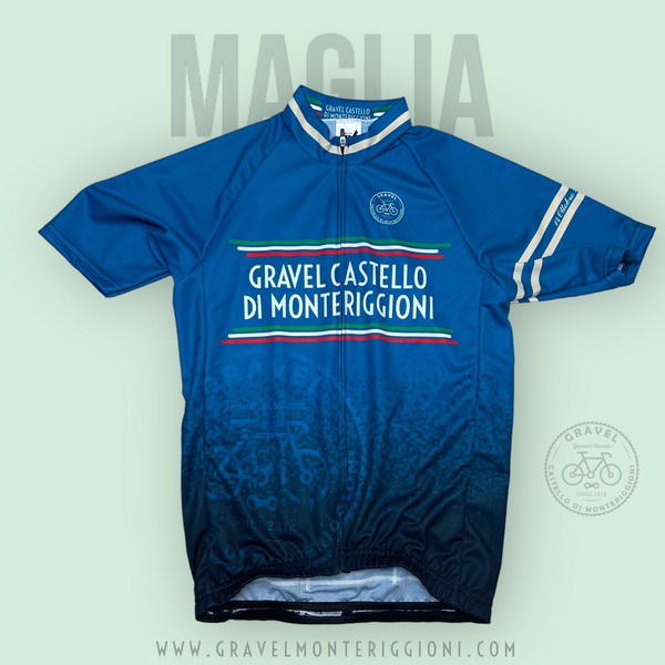Maglia ciclismo ufficiale GRAVEL CASTELLO DI MONTERIGGIONI  2023