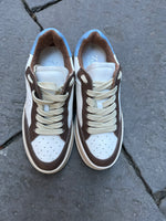 Sneakers ZETA SHOES in vera pelle maculato cavallino made in italy