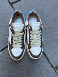 Sneakers ZETA SHOES in vera pelle maculato cavallino made in italy