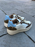Sneakers ZETA SHOES in vera pelle maculato cavallino made in italy