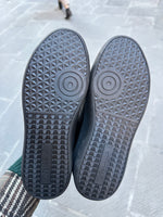 Sneakers ZETA SHOES in vera pelle nero made in italy